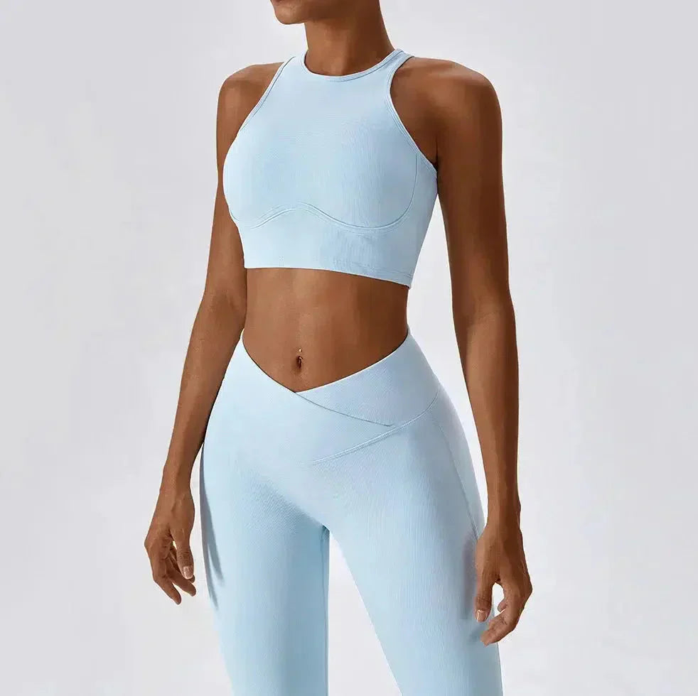 Costanza – Stretchy fabric – Sculpting workout set-15133712810357-Mirella Fiore