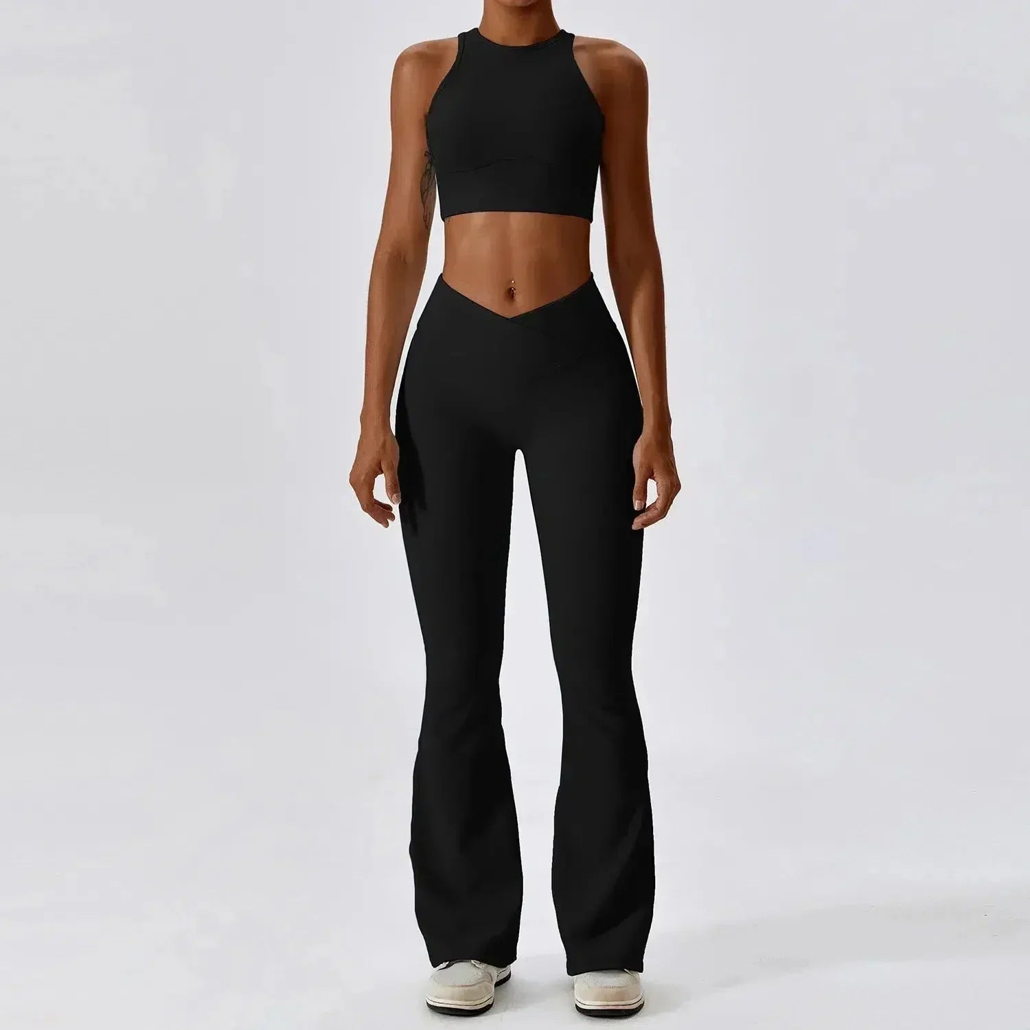 Costanza – Stretchy fabric – Sculpting workout set-15133712810357-Mirella Fiore