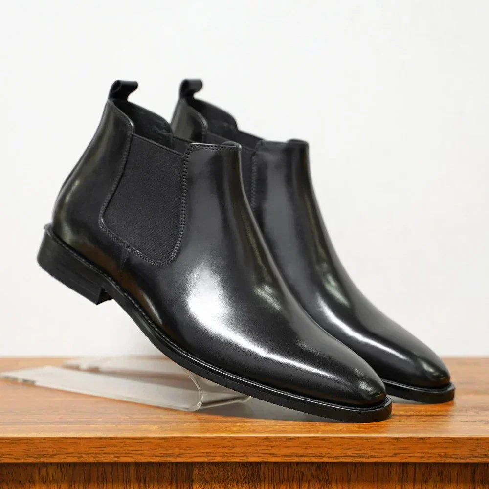 Craig - Chelsea Boots Made of Genuine Leather-15550769758581-Mirella Fiore