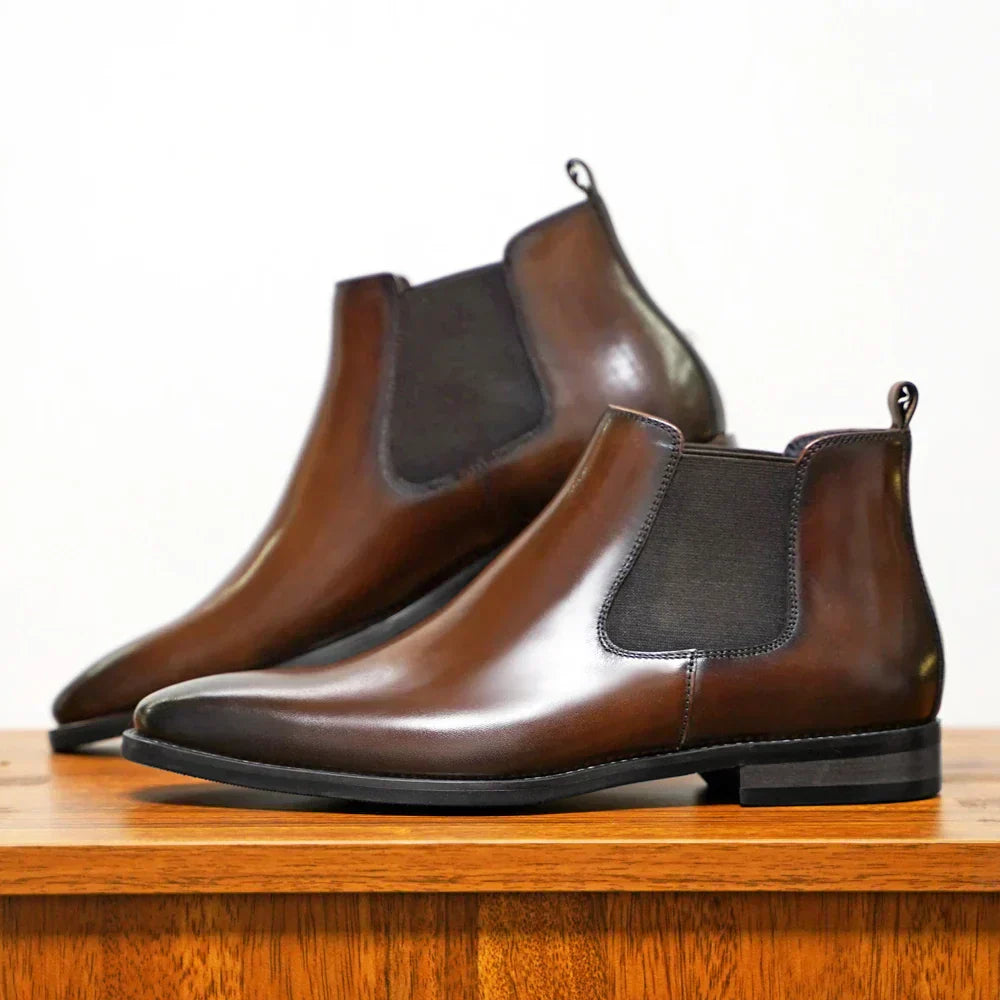 Craig - Chelsea Boots Made of Genuine Leather-15550769758581-Mirella Fiore