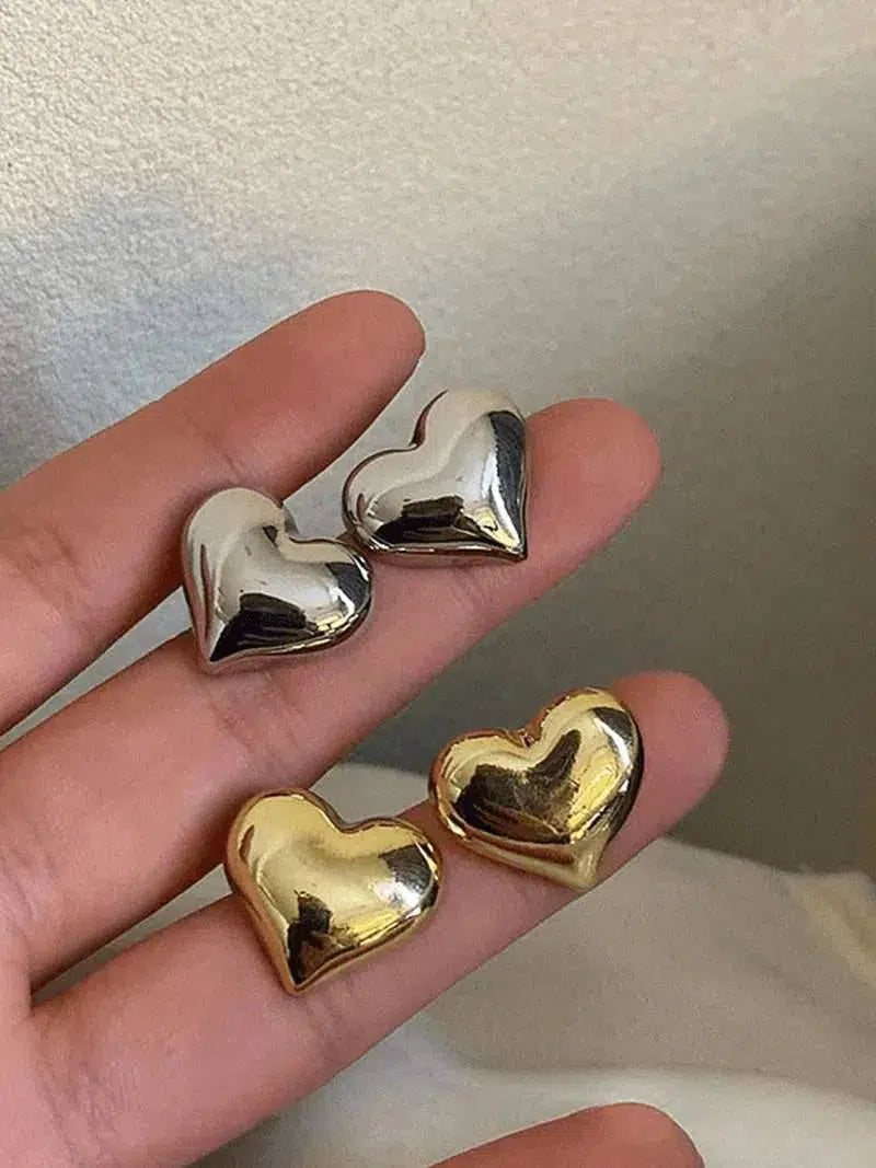 Cuore – Chunky design – Heart earrings-15227778597237-Mirella Fiore