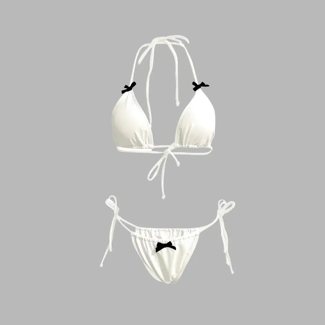 Cyarra – Y2K coquette style – Ribbon bikini set-15133921706357-Mirella Fiore