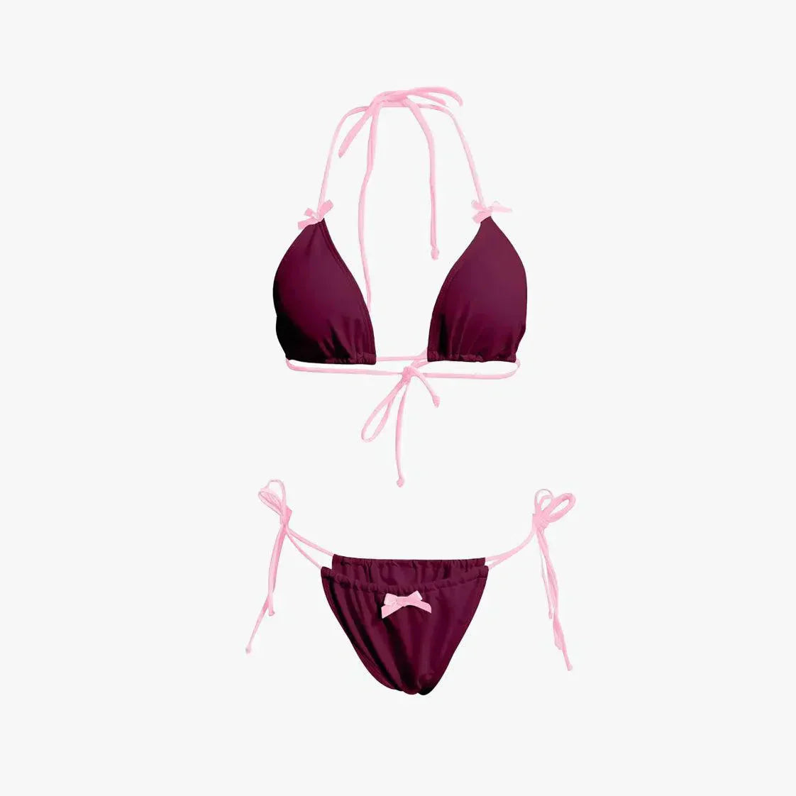 Cyarra – Y2K coquette style – Ribbon bikini set-15133921706357-Mirella Fiore