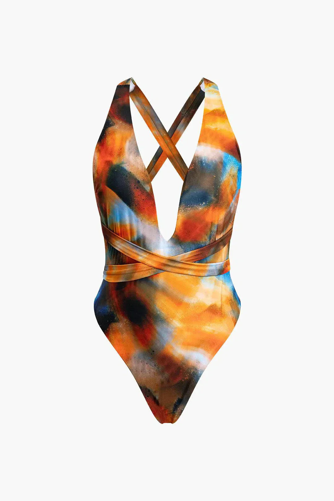 Cymira – Sleek fit – Cross-back swimsuit set-15133642621301-Mirella Fiore