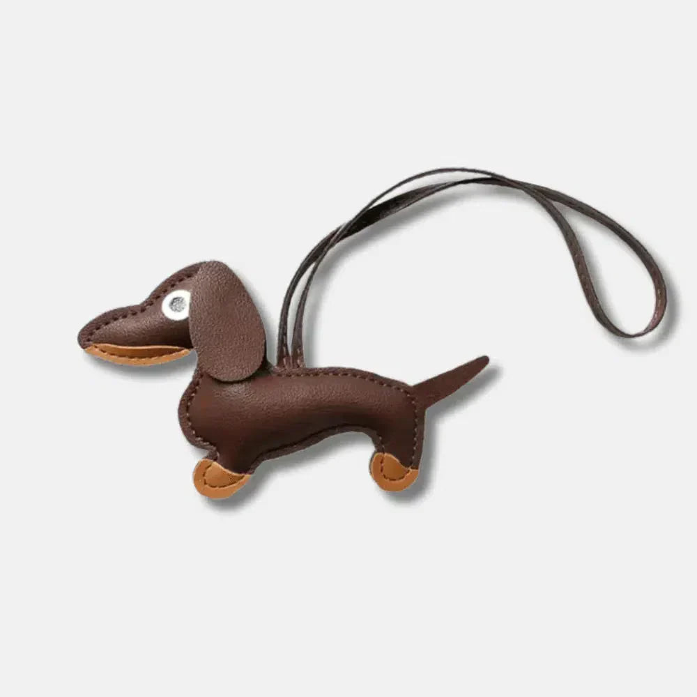 Dachshund – Playful dachshund design – Bag charm-15133605921141-Mirella Fiore