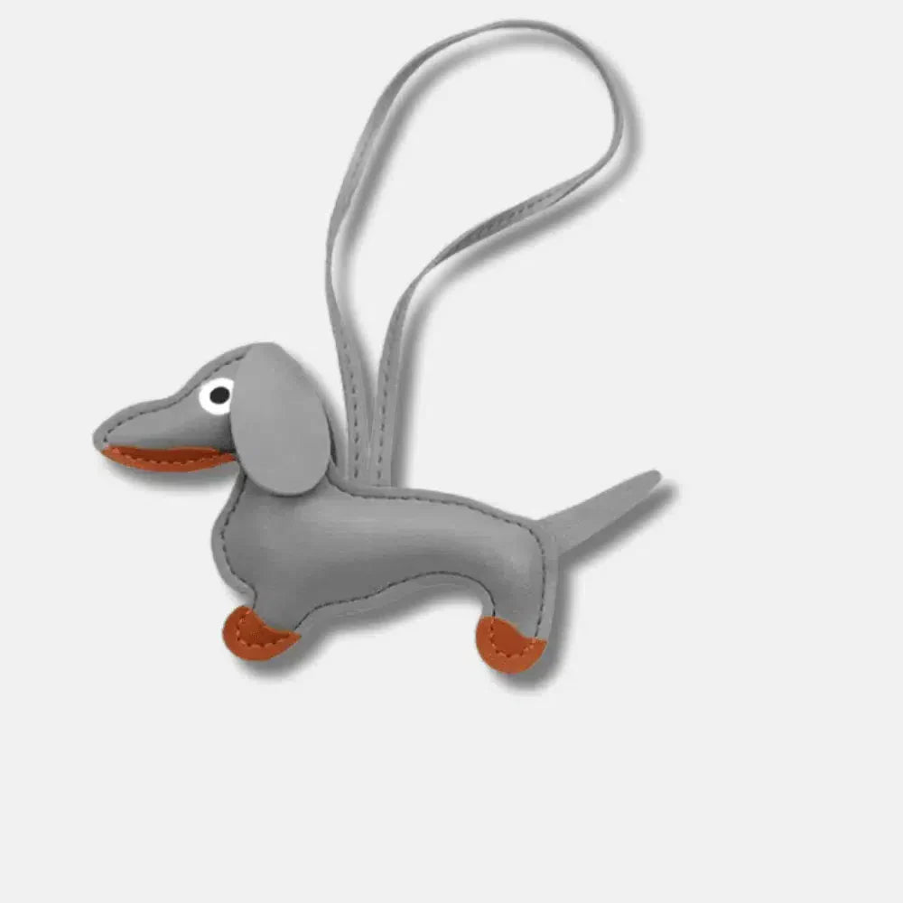 Dachshund – Playful dachshund design – Bag charm-15133605921141-Mirella Fiore
