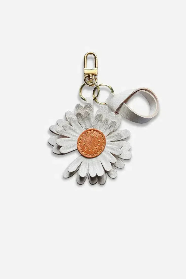 Daisy – Floral design – Bag charm-15133607428469-Mirella Fiore