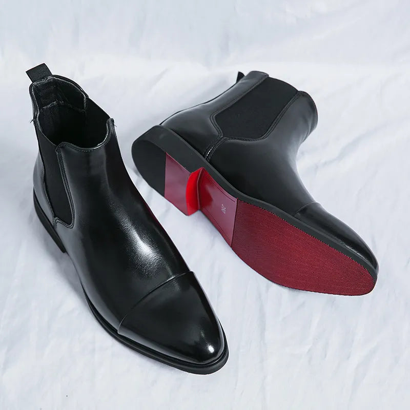 Damien - Timeless Style Chelsea Boots-15550769496437-Mirella Fiore