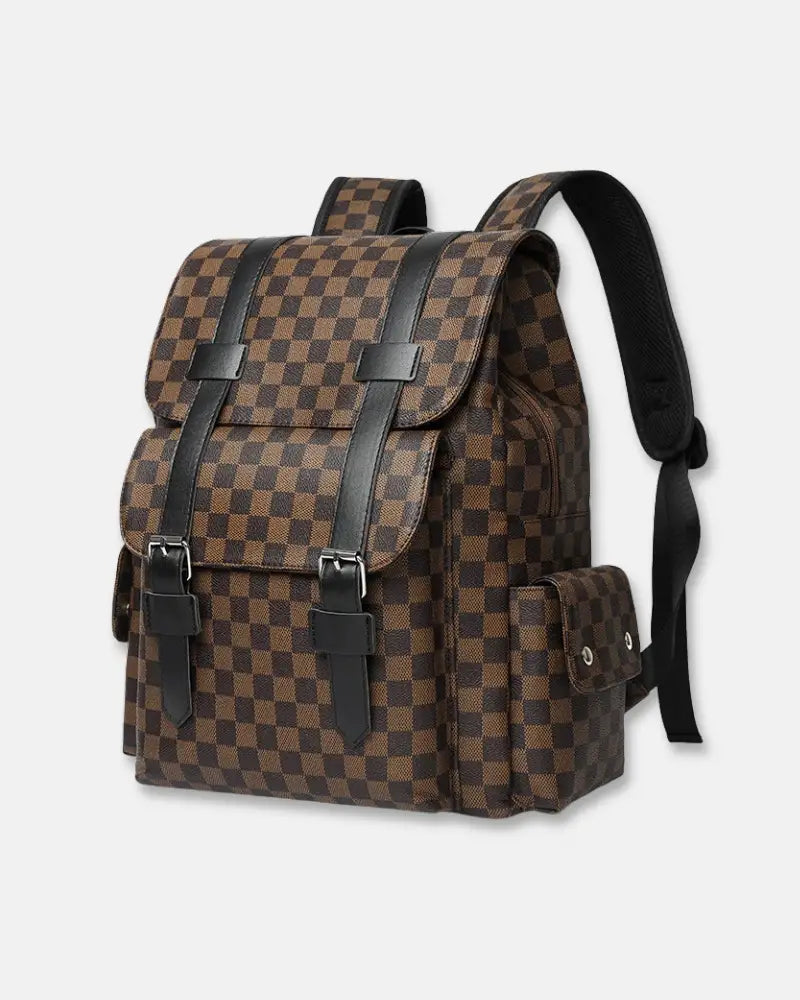 Damier Checkered Backpack-15553365279093-Mirella Fiore
