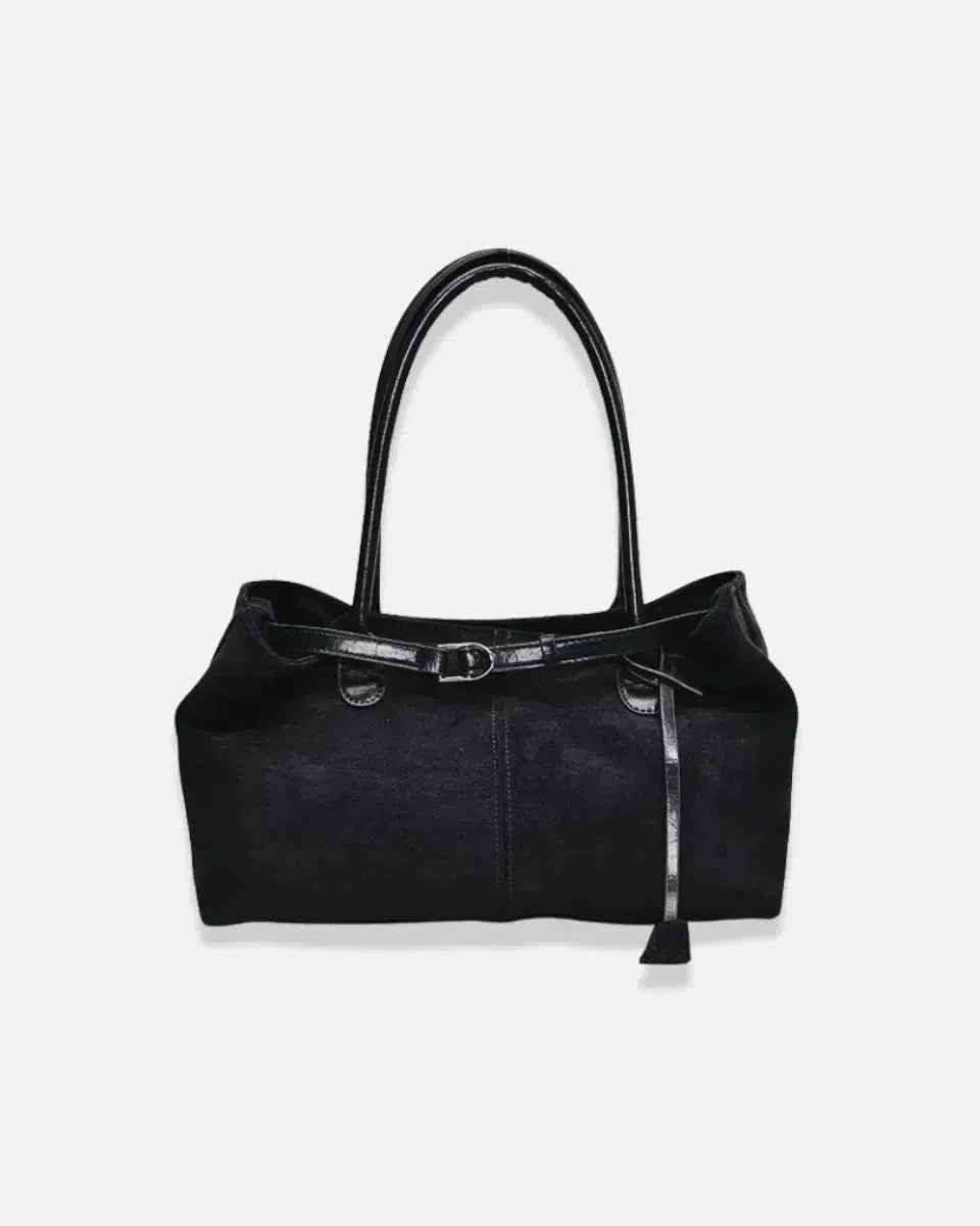 Damon – Autumn elegance – Suede tote bag-15133582262645-Nancy & Mae Savannah