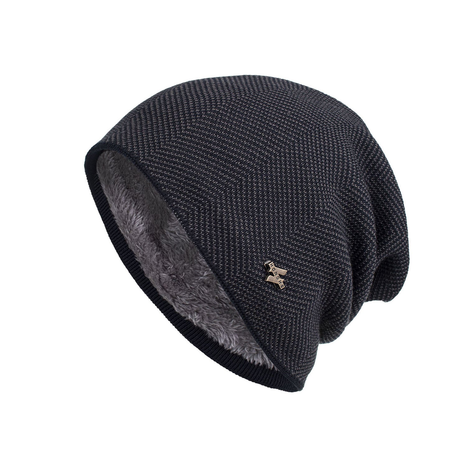 Dan - Fleece Beanie-15553365934453-Mirella Fiore