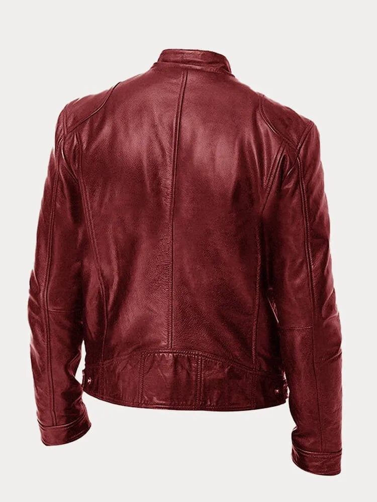 Daniel Leather Jacket-15553363378549-Mirella Fiore