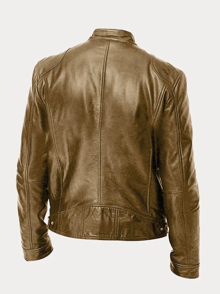 Daniel Leather Jacket-15553363378549-Mirella Fiore