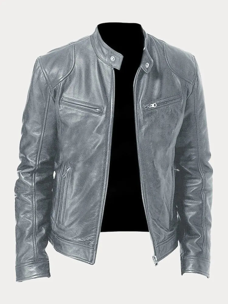 Daniel Leather Jacket-15553363378549-Mirella Fiore