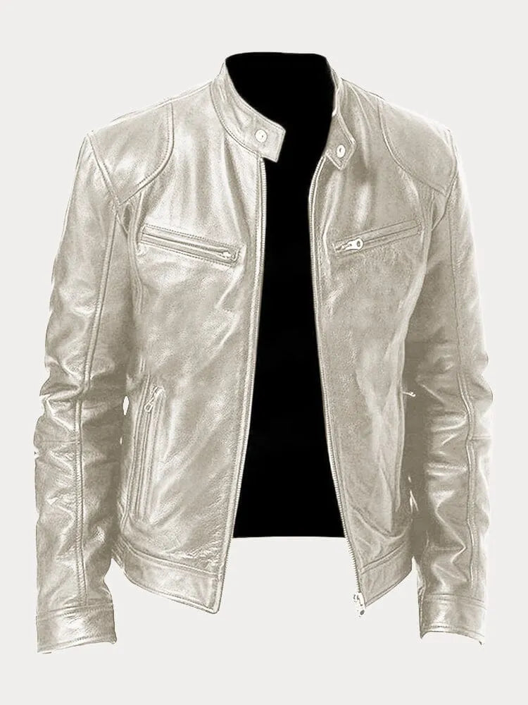 Daniel Leather Jacket-15553363378549-Mirella Fiore