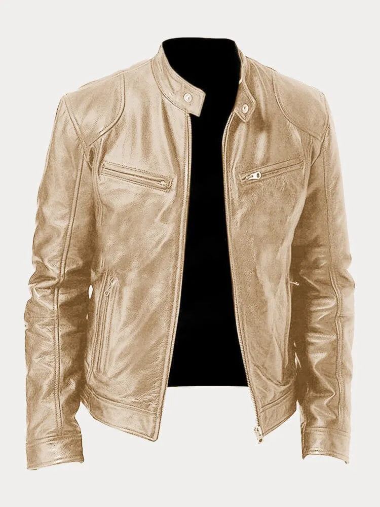 Daniel Leather Jacket-15553363378549-Mirella Fiore