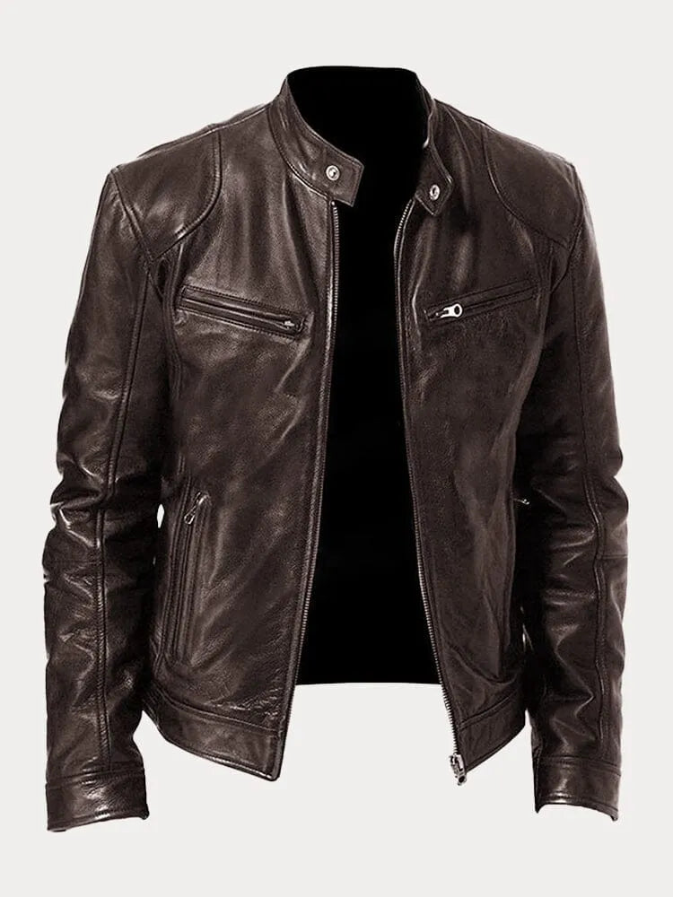 Daniel Leather Jacket-15553363378549-Mirella Fiore
