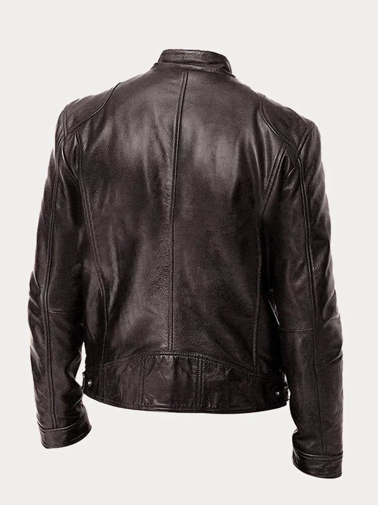 Daniel Leather Jacket-15553363378549-Mirella Fiore