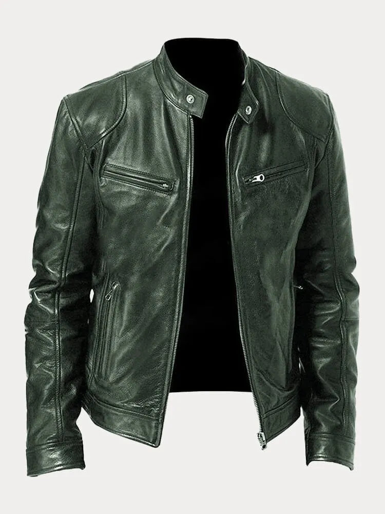 Daniel Leather Jacket-15553363378549-Mirella Fiore