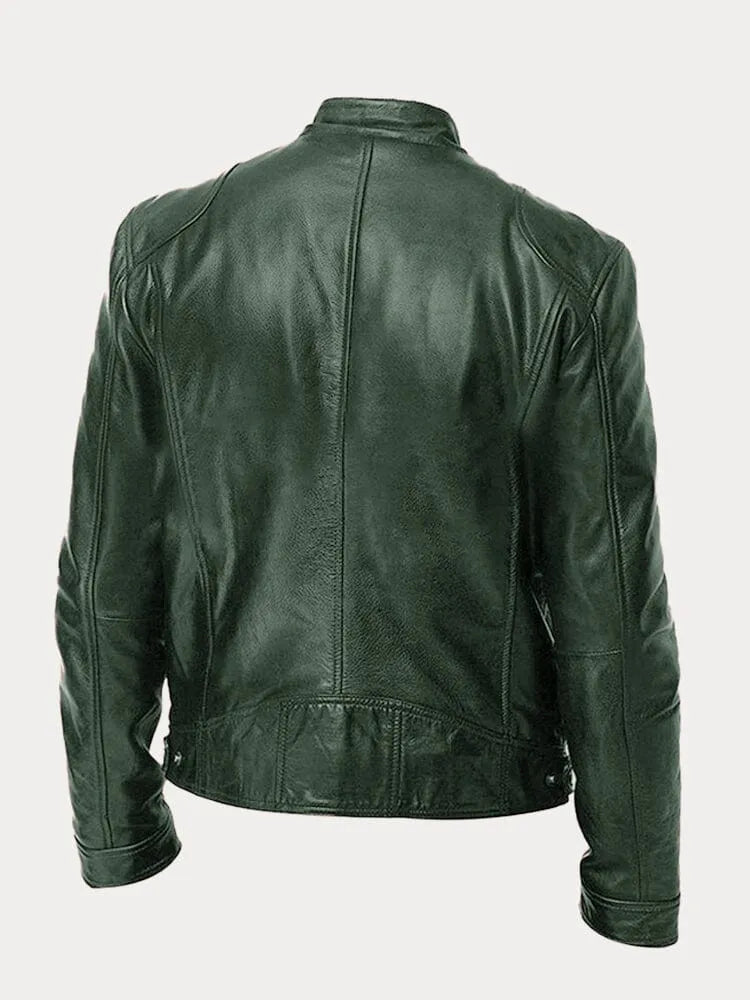 Daniel Leather Jacket-15553363378549-Mirella Fiore