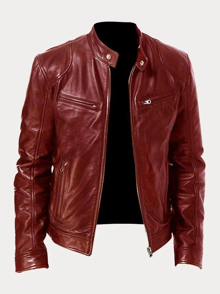 Daniel Leather Jacket-15553363378549-Mirella Fiore