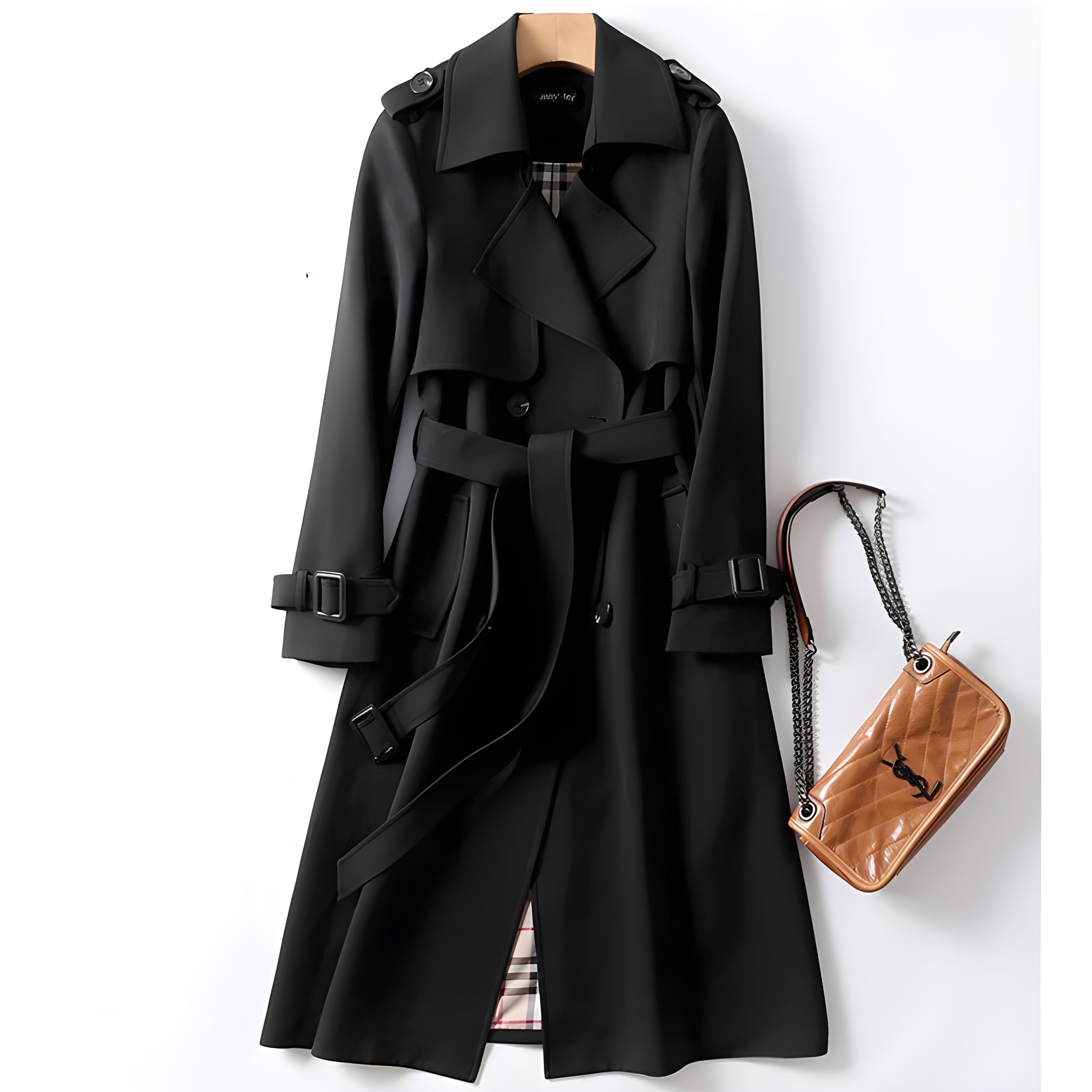 Darlene - Stylish Elegant Trench Coat-15518867259765-Nancy & Mae Savannah