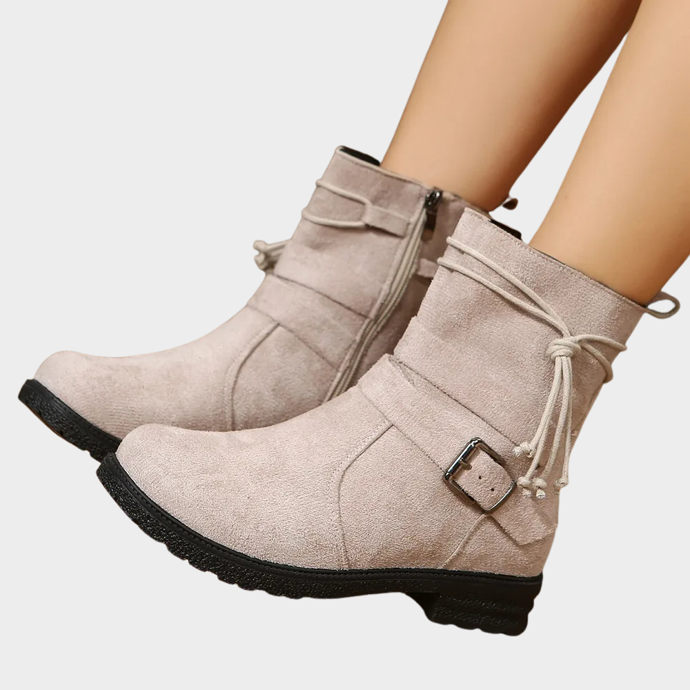 Delaney - Low Heel Ankle Boots-15520005882229-Mirella Fiore