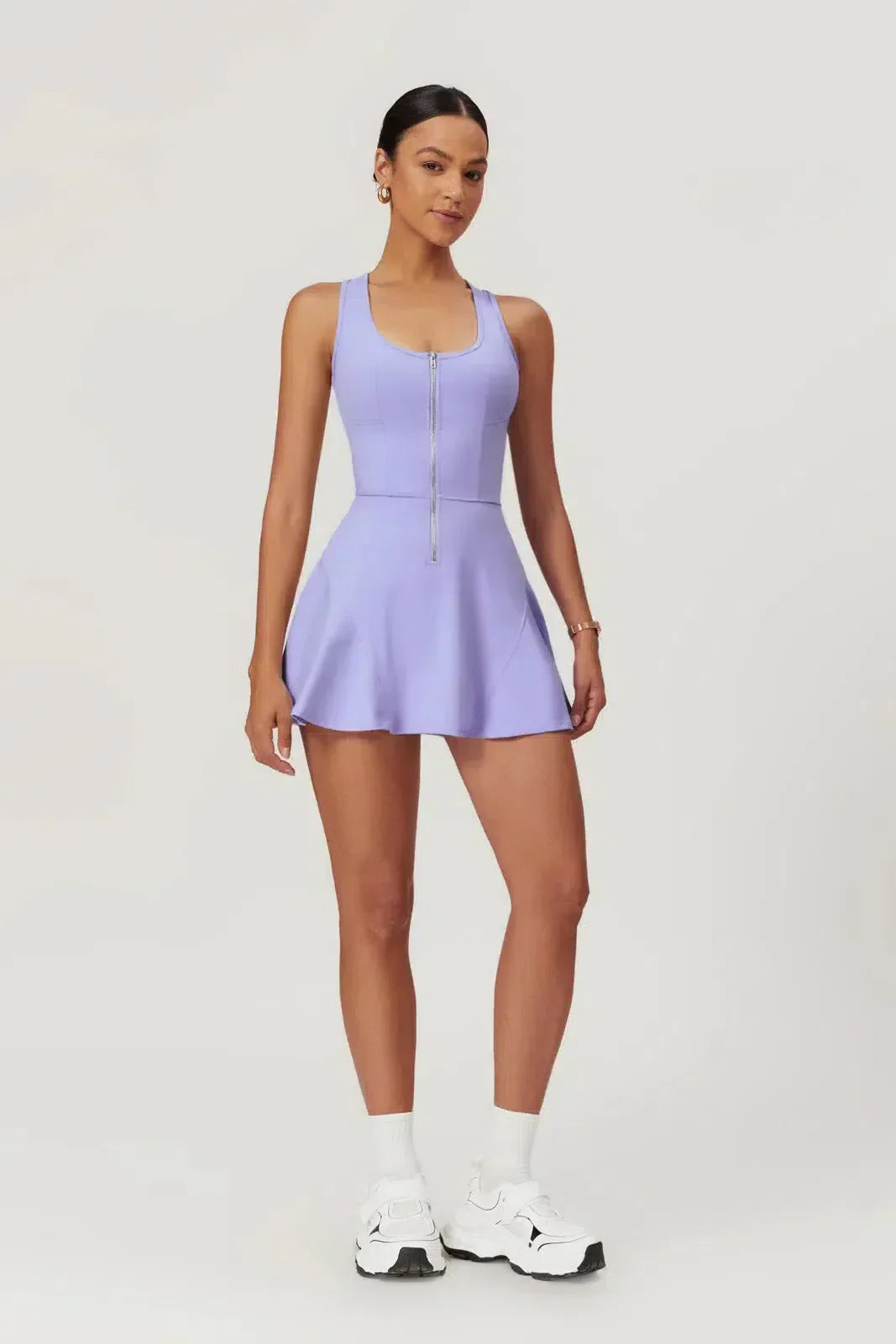 Delphine – Built-in shorts – Active mini dress-15134026662261-Mirella Fiore
