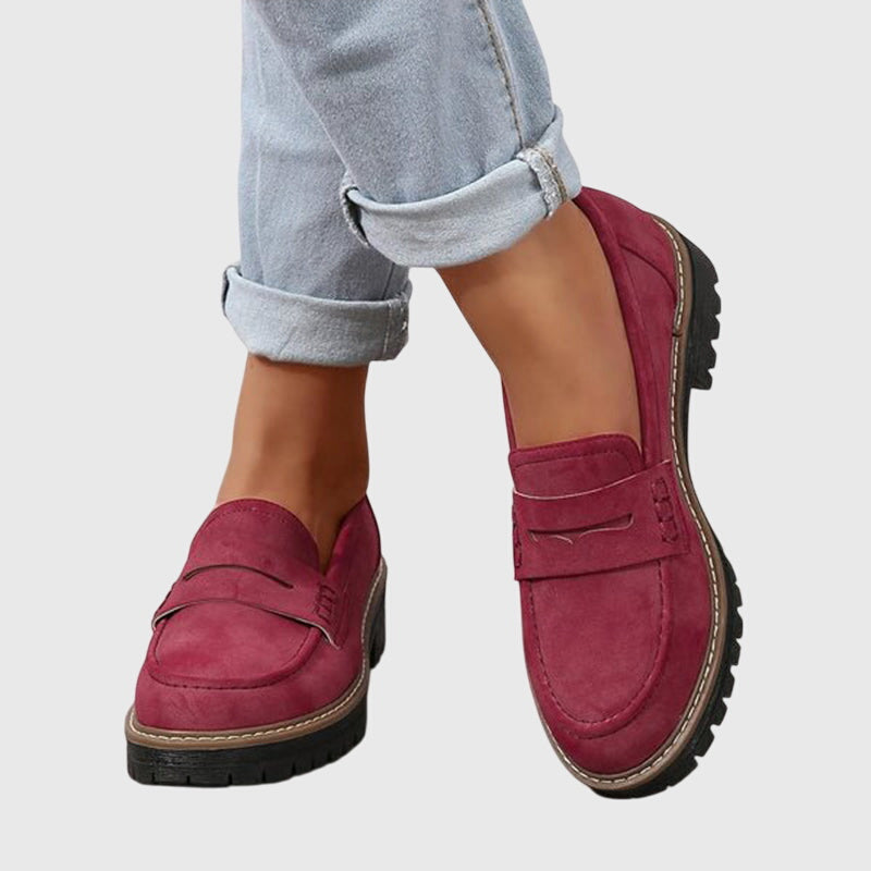 Destiny - Timeless Suede Loafers-15530061169013-Mirella Fiore