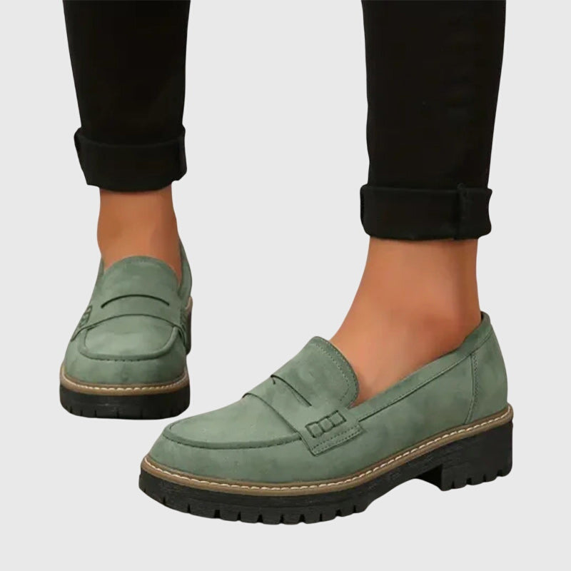 Destiny - Timeless Suede Loafers-15530061169013-Mirella Fiore