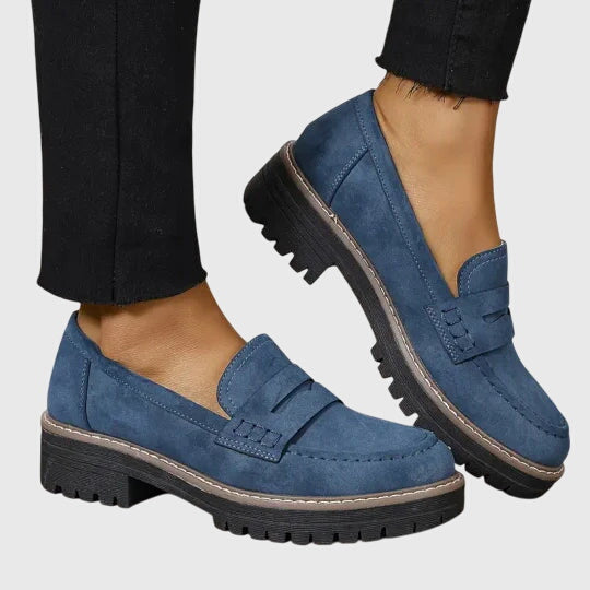 Destiny - Timeless Suede Loafers-15530061169013-Mirella Fiore