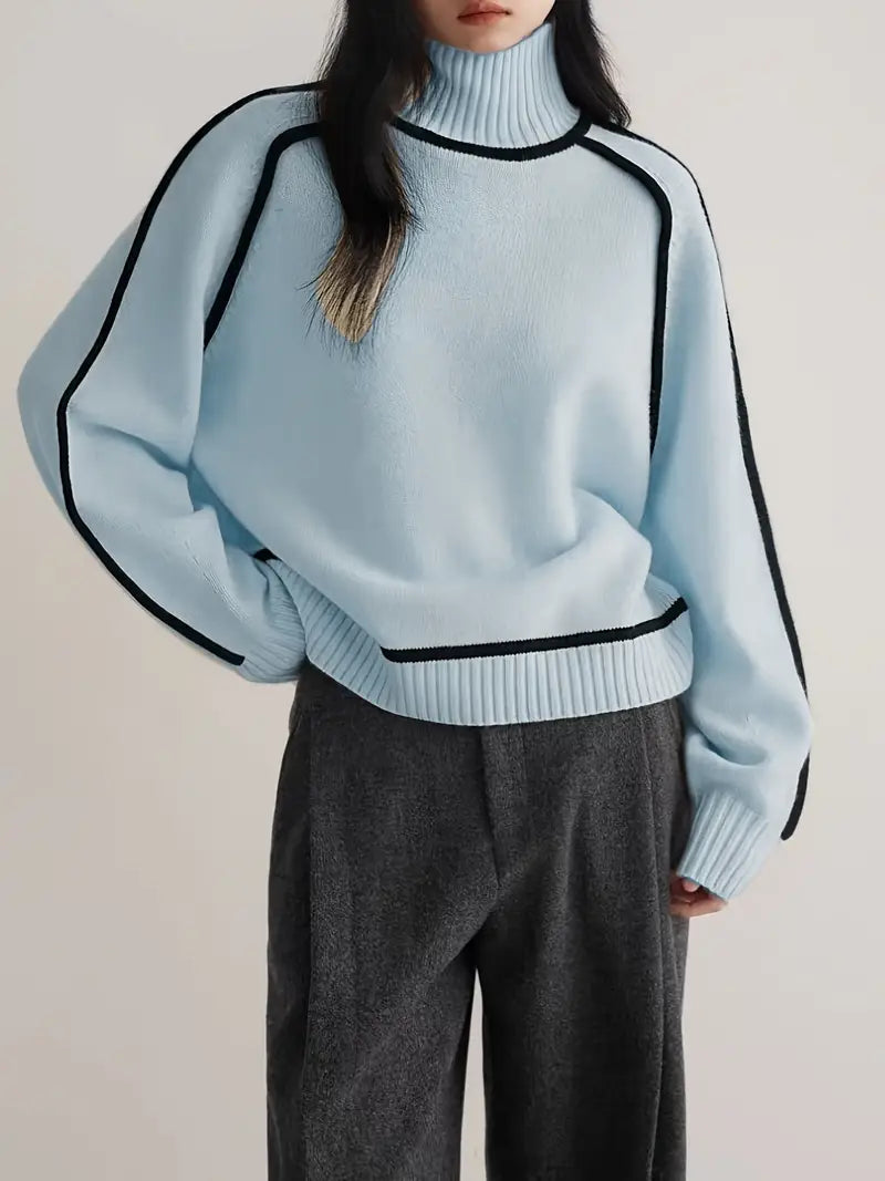 Donna - Elegant Turtleneck sweater-15547989786997-Mirella Fiore