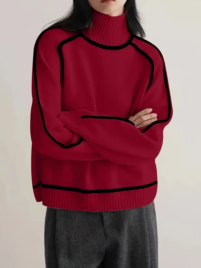 Donna - Elegant Turtleneck sweater-15547989786997-Mirella Fiore