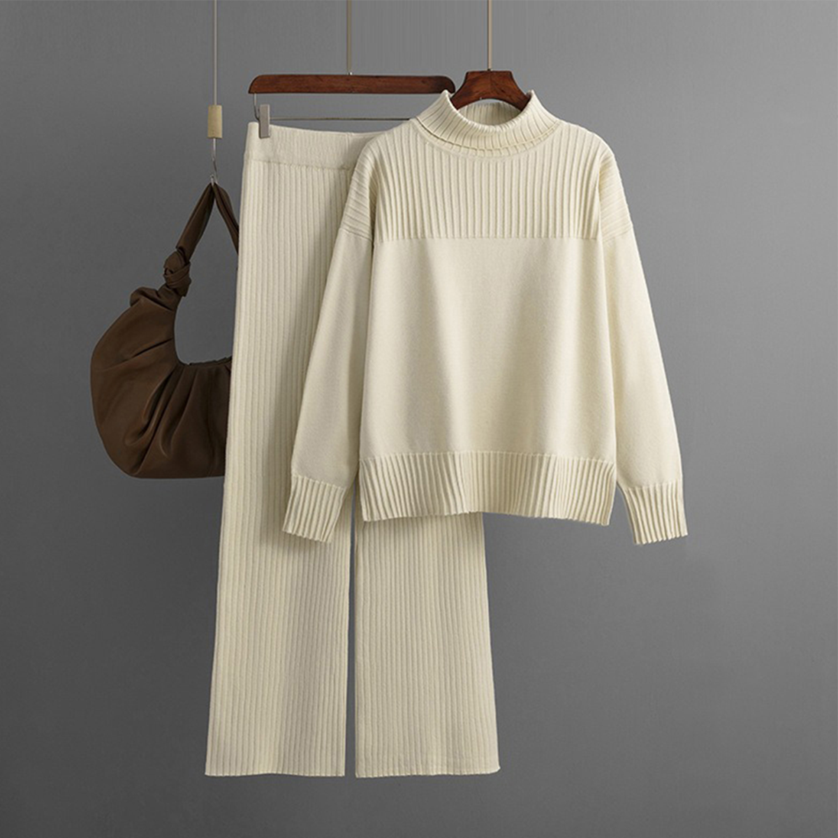 Dora - Elegant Knit Set for Women-15553174208885-Mirella Fiore