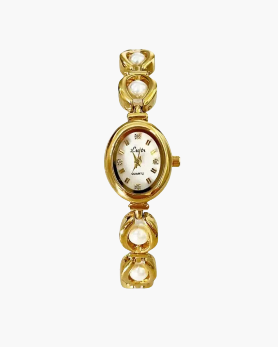 Dorina – Faux pearl details – Vintage watch-15233937375605-Mirella Fiore