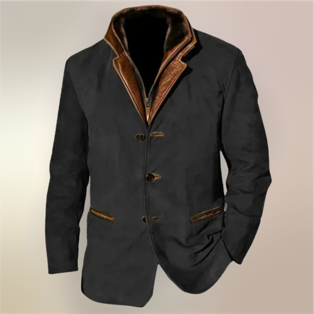 Dwayne - Elegant Vintage Jacket-15553362362741-Mirella Fiore