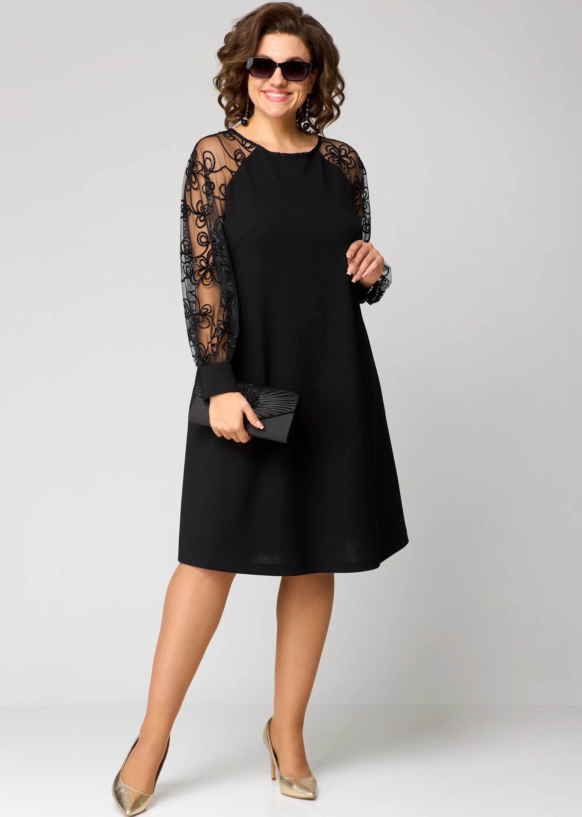 Edyth - Elegant Lace Dress-15553262027125-Nancy & Mae Savannah