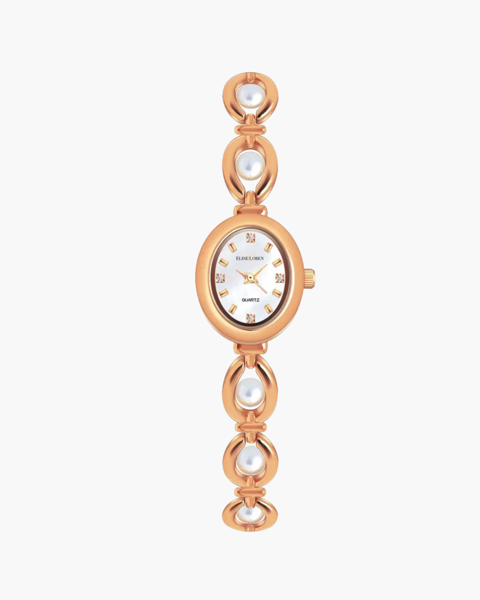 Elara Pearl – Timeless pearl elegance – Bracelet watch-15233936884085-Mirella Fiore