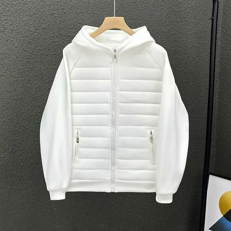 Elegant Cotton Padded Jacket-15519104139637-Mirella Fiore