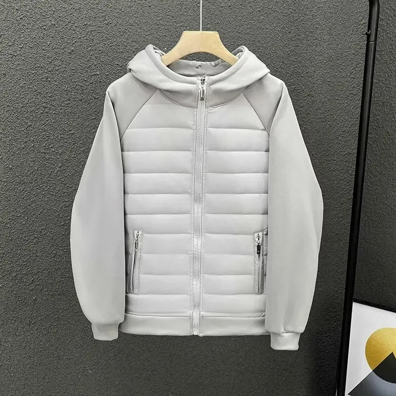 Elegant Cotton Padded Jacket-15519104139637-Mirella Fiore