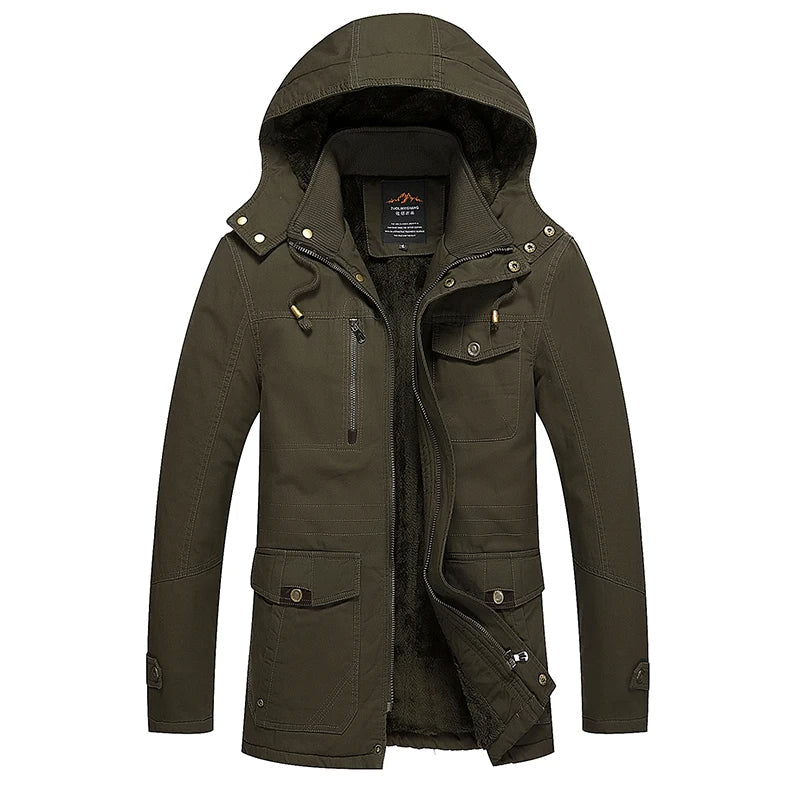 Elegant Cotton Padded Winter Jacket-15519105188213-Mirella Fiore