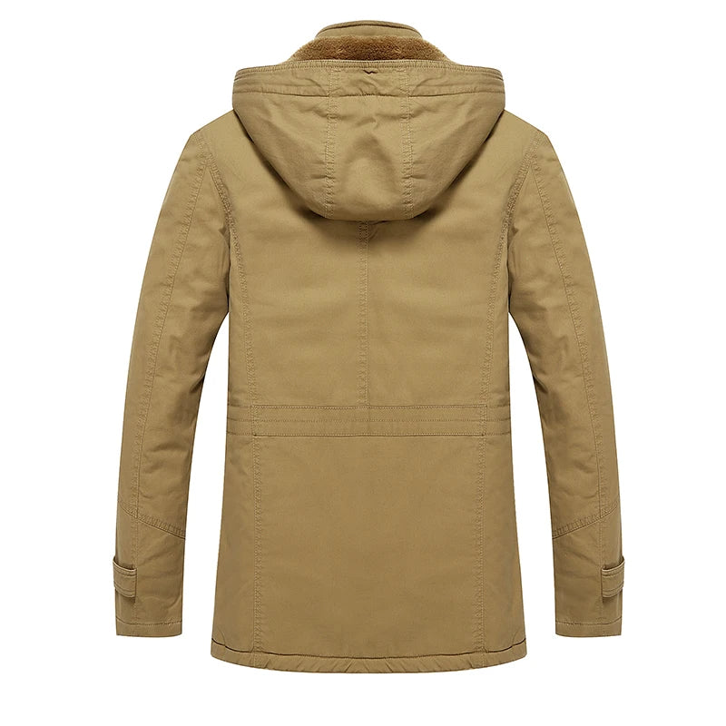 Elegant Cotton Padded Winter Jacket-15519105188213-Mirella Fiore