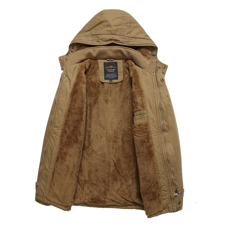 Elegant Cotton Padded Winter Jacket-15519105188213-Mirella Fiore