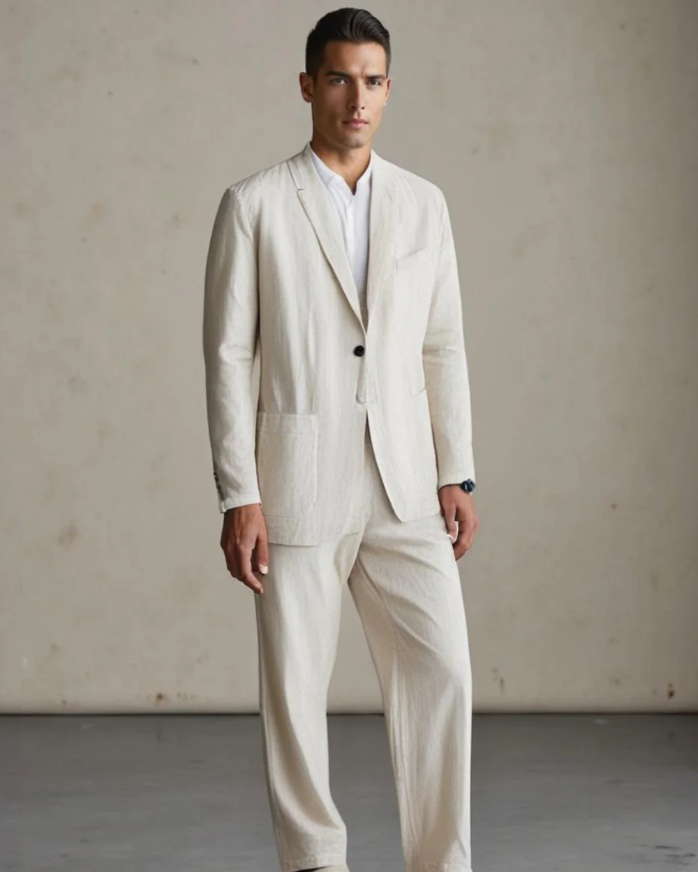 Elegant Linen Set-15553364754805-Mirella Fiore