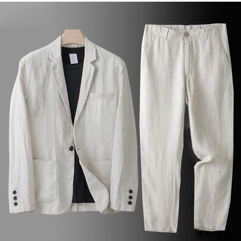 Elegant Linen Set-15553364754805-Mirella Fiore