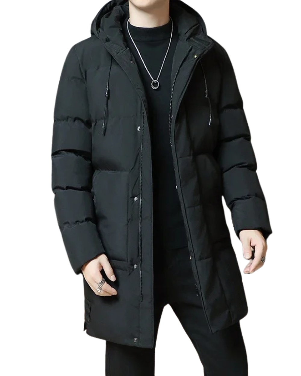 Elegant Long Winter Jacket-15519104172405-Mirella Fiore
