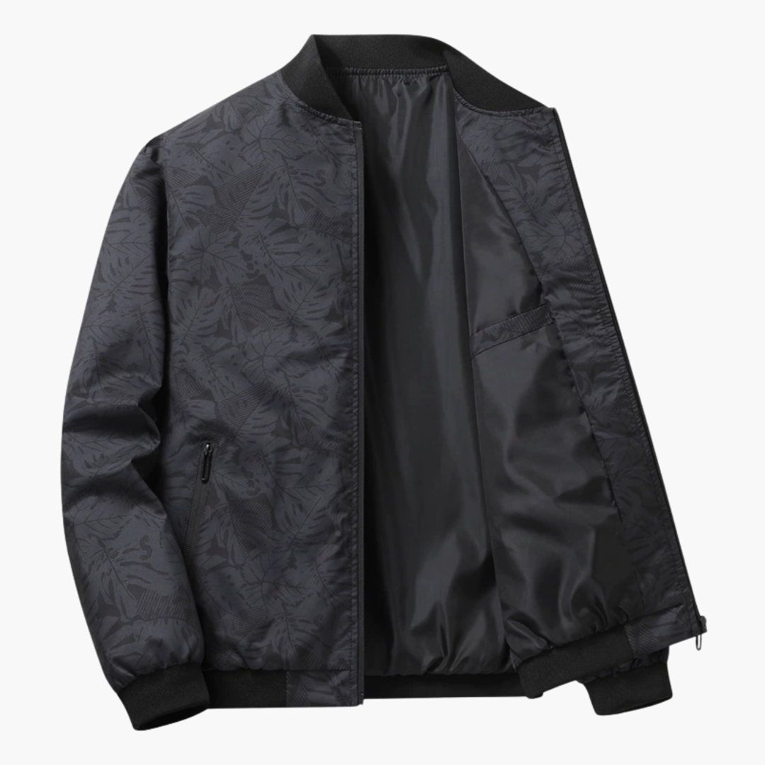 Elegant Men's Bomber Jacket-15519103385973-Mirella Fiore