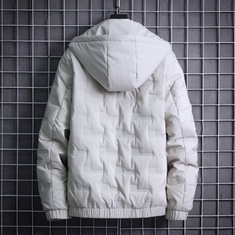 Elegant Men's Puffer Jacket-15519104106869-Mirella Fiore