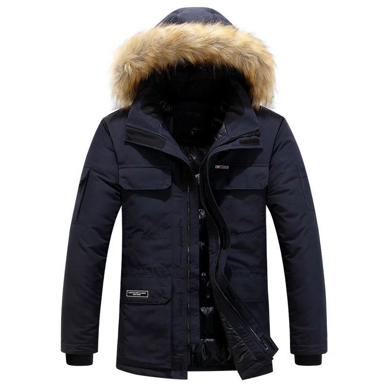 Elegant Men's Winter Jacket-15519104205173-Mirella Fiore