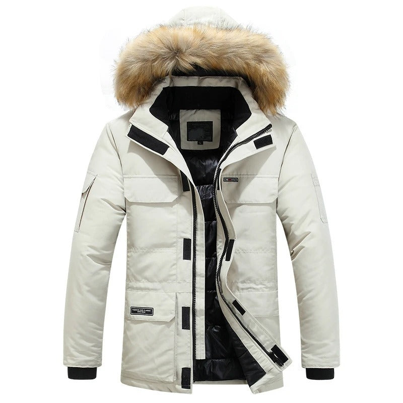 Elegant Men's Winter Jacket-15519104205173-Mirella Fiore